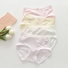 Meninas meninas roupa interior Modal algodão meninas médio grande crianças finas cuecas de verão meninas crianças roupa