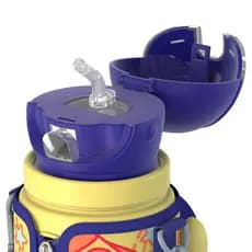 Senha de água Yuetianshi pequena abelha titânio puro copo de água isolado copo de palha tampa de salto conjunto de acess