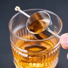 Bar vela único malte uísque copo de medição estilo japonês dispositivo medição vinho duplo grânulo onça dispositivo Cock