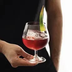 Bar vela cristal Brandy vidro espírito copo de vinho ocidental Cheongyi copo de vinho uísque copo de vinho de pés curtos