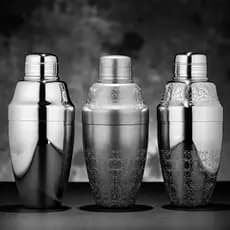 Bar Sailing Clássico Versão Retro Três Estágios Agitador Tradicional Espelho Versão Luz Shaker Shaker Shaker Shaker