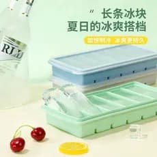 Bar vela bandeja de gelo de Silicone longo grande cubo de gelo molde caixa de gelo criativo doméstico longo gelo congela