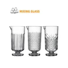 Bartending japonês mistura de vidro taça cristal bartender vidro mistura vidro dispensador vinho