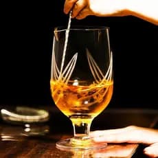 Bar Estratégia estilo japonês taça esculpida à mão mistura de vidro 800ml