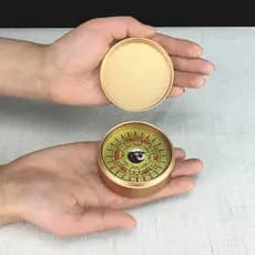 Bússola de alta precisão profissional portátil grande céu piscina bússola tamanho pequeno placa abrangente Luo Geng búss