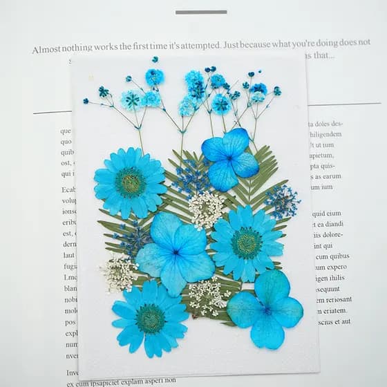 Flor seca maquiagem menina foto influenciador adesivo decoração do rosto olho canto adesivo pétala maquiagem fada maquia