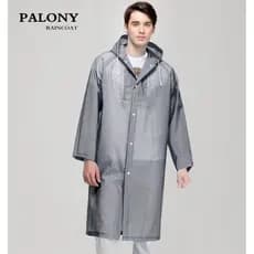 Adulto transparente engrossado não-descartável capa de chuva corpo longo à prova dwaterproof água das mulheres dos homen