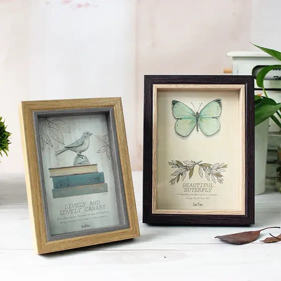 Retro moldura de foto decoração estilo americano 20cm 23cm 27cm 33cm moldura de foto criativa decoração mesa pendurar mo