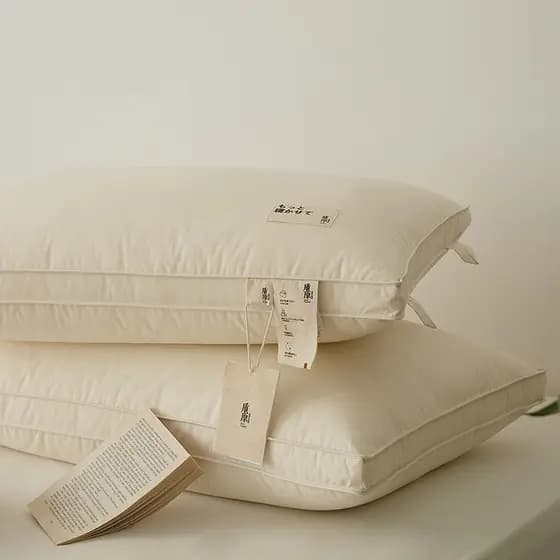 Classe A Original ecológico antibacteriano confortável travesseiro de algodão puro único doméstico proteção Cervical tra