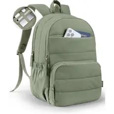 Mochila de Viagem Uselike para Mulheres, Mochila para Laptop de 15,6 Polegadas, Mochila Universitária Acolchoada, Mochil
