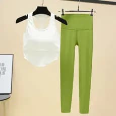 Roupas de yoga verão roupas de Fitness femininas yoga colete topos ternos de verão roupas de treinamento de Pilates corr