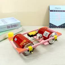 Pode rolar tecnologia do estudante pequena produção artesanal diy Material experimento científico brinquedo modelo monta
