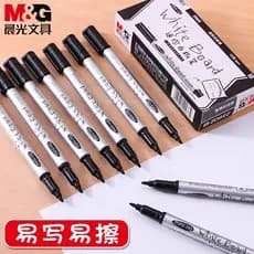 Chenguang Mini caneta pequena para quadro branco 25602 caneta grafite de ponta fina fácil de apagar caneta à base de águ