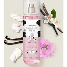 Body splash Deleite: Vista sua pele com afeto.