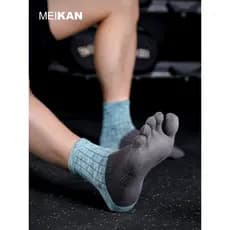 MEIKAN MEIKAN 7A Desodorante Antibacteriano Meias de Caminhada Meias Masculinas Meias de Maratona Meias de Corrida Meias