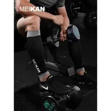 MEIKAN Capa de compressão funcional para pernas, homens e mulheres, equipamento de proteção para corrida, ciclismo, espo