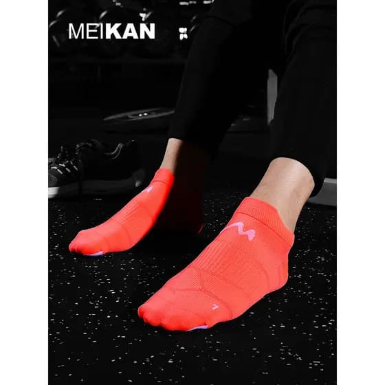 MEIKAN MEIKAN Elite Meias Esportivas Profissionais Homens Mulheres Tubo Curto de Secagem Rápida Respirável Absorção de C
