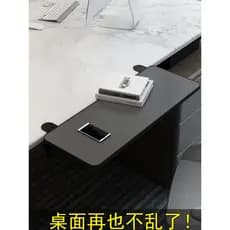Placa de extensão de mesa de computador, extensão sem perfuração, placa de extensão de mesa, fácil montagem, desmontagem