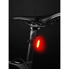 Luz traseira da bicicleta carregamento USB ciclismo segurança luz da cauda noite equitação aviso Mountain Bike luz da ca