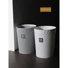 Lata de lixo doméstica cozinha sala estar banheiro quarto sala estar Nordic criativo toalete sem cobertura cesta papel c