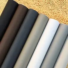 Papel de parede grosso preto e branco, autoadesivo, à prova d'água, filme Boeing, cor lisa, móveis, porta de armário, re