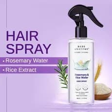 Spray Capilar de Alecrim e Água de Arroz - 200ml, Pacote com 2