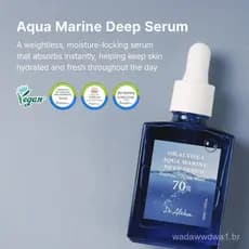 Dr.Althea AquaMarine Deep Serum | Sérum Facial de Hidratação Instantânea para Todos os Tipos | Cuidados Veganos Coreanos