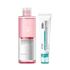 ANUA Duo Hidratante Anti-Idade, Creme Hidratante com PDRN e Ácido Hialurônico & Tônico com Niacinamida e TXA, Hidratante
