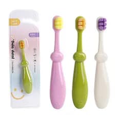 Crianças escova de dentes cerdas macias casa único pacote crianças bebê ortodôntico dez T
