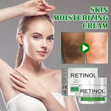 Creme Clareador Corporal com Retinol para Axilas e Partes Íntimas - 50g - Ilumina, Uniformiza o Tom da Pele e Reduz Manc