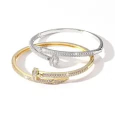 Pulseira de zircônia microincrustada, pulseira feminina sofisticada e requintada, bracelete elegante e moderno, acessóri