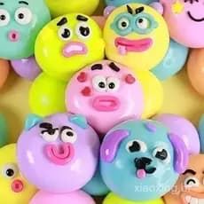 Brinquedo antiestresse mais vendido: Brinquedo Squishy de recuperação lenta com rosto de cachorro MWDG