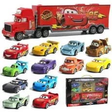7 peças/conjunto Disney Pixar Car 3 Carro de Metal Faísca McQueen Jackson Storm Mack THPD