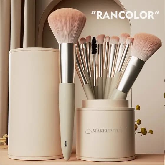| 【kit pincel maquiagem profissional】 | ✰Rancolor iniciante recomendado conjunto de pincéis de maquiagem iniciante cabel