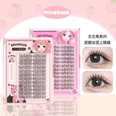 | 【cílios com cola e pinça】 | cílios tufinho gatinho cílios tufinho fox eyes ♂Mine Took/Bitao C-Bit Girl Group Doce Lega