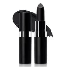 Conjunto de 2 Bastões de Tinta Facial - Combo de Delineador e Batom Gótico, Acabamento Fosco à Prova d'Água, Adequado pa