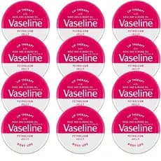 Bálsamo Labial Vaseline 20g/0,705oz (12x20g/0,705oz, Bálsamo Labial Rosa) GYO9