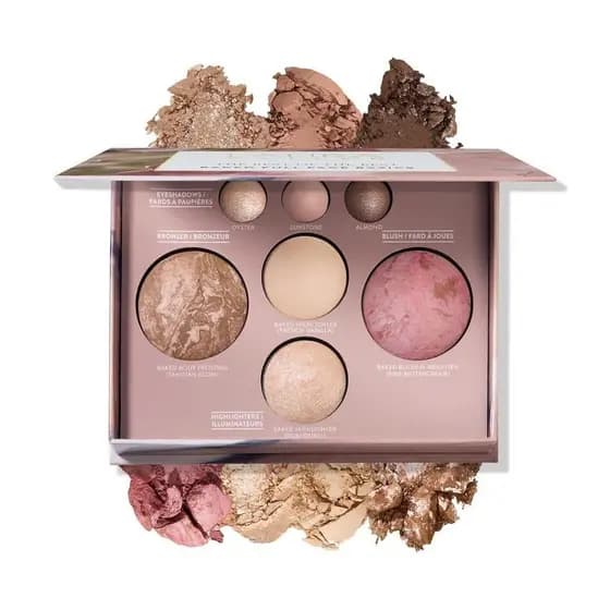 LAURAGELLERNEWYORK Melhor Paleta de Maquiagem para Maquiagem em Forno - Tamanho Completo - Inclui Bronzer, Blush, 2 Il 8