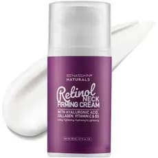 Creme para o Pescoço para Firmar e Tonificar, Creme Firmador para o Pescoço com Retinol, Ácido Hialurônico, Colágeno e V