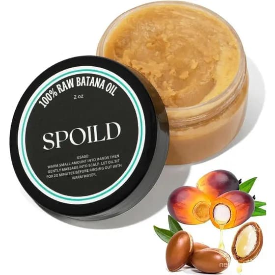 Óleo Capilar Dr. Sebi Batana 2 onças, creme capilar natural original de óleo de Batana, Mant