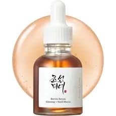 Beauty of Joseon Revive Sérum de Mucina de Caracol e Ginseng, Hidratante Facial com Peptídeos, Removedor de Manchas Escu