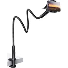 Suporte de Telefone Lamicall Gooseneck para Cama - [Nylon Trançado] Braço Flexível, Comprimento Total de 38 polegadas, C