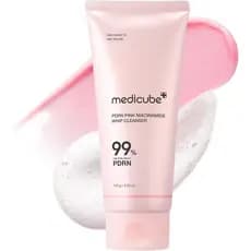 Medicube PDRN Marshmallow Whip Cleanser, Sabonete Facial, Espuma Hidratante para o Rosto, Cuidados com a Pele Coreana