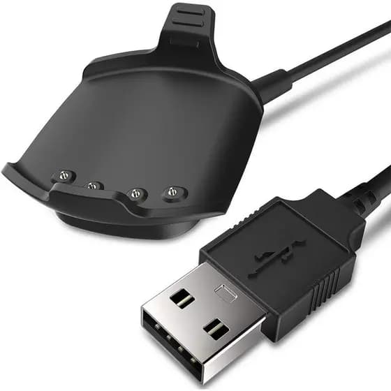 Carregador TUSITA Compatível com Garmin Approach S2 S4 - Cabo de Carregamento USB 3,3 pés 100cm - Acessórios para Relógi