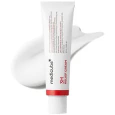 creme medicube 3H Daily Relief |   Hidratante Calmante Diário para Todos os Tipos de Pele |   Creme Leve e Confortante I