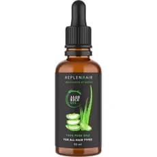 Óleo de Aloe Vera para Crescimento Capilar – Tratamento 100% Puro e Natural para o Couro Cabeludo – Fortalece as Raízes,