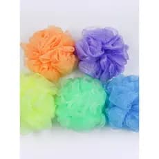 Cem Miao pequeno bonito crianças banho flores bolas de banho High-End macio delicado banho flor bolas espuma