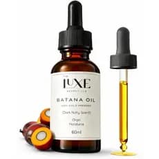 Óleo de Batana Prensado a Frio para Crescimento Capilar |   Óleo Natural Puro e Não Refinado para Cabelo, Barba e Pele |