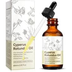 Óleo de Cyperus Rotundus para Remoção de Pelos, Tratamento Natural e Eficaz para Pelos Encravados, Óleo Essencial de Cyp