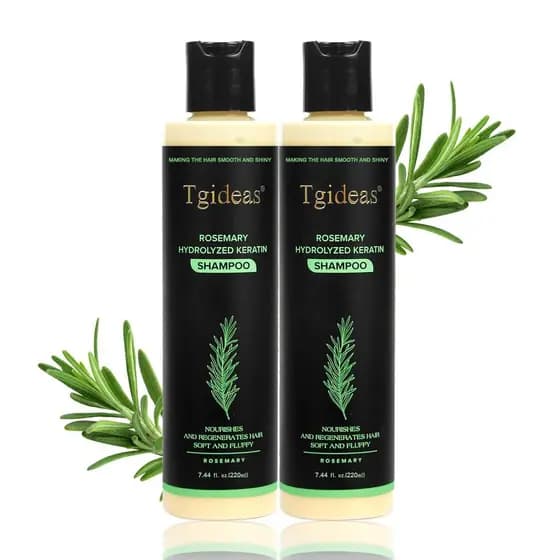 Rosemary Hair Growth Shampoo for Women and Men- Thickening & Strengthening Shampoo with Hydrolyzed Keratin for Thinning 